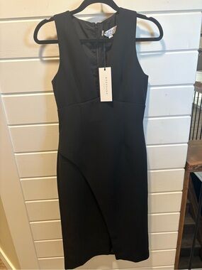KEEPSAKE the Label Black Midi Sheath Dress